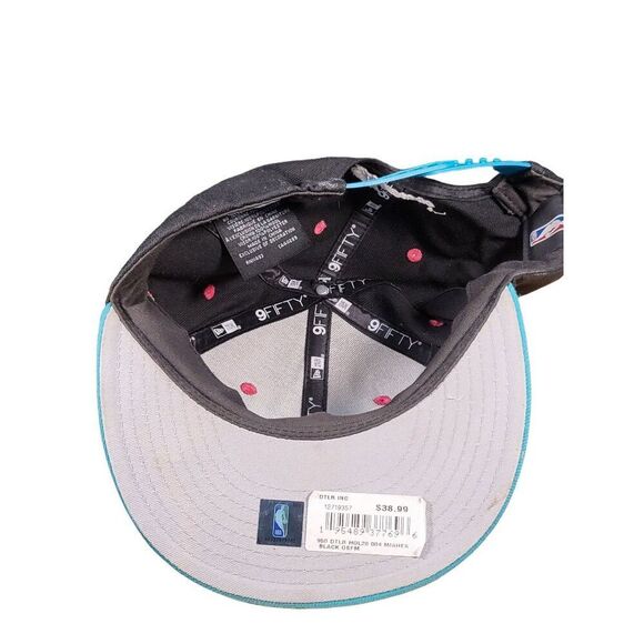 Miami Heat NBA Snapback Hat New Era 9Fifty Graphic Print Basketball Sportswear - Picture 7 of 9